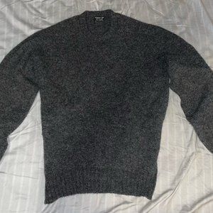 Grey Wool Sweater - Brooks Brothers (L)